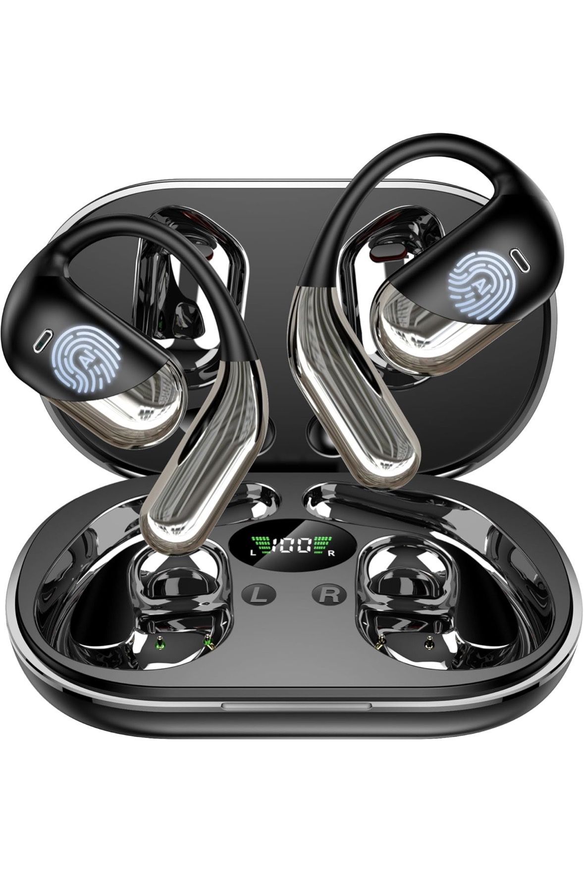 Paekole AI Translator Earbuds Real-Time Translation of 144 Languages & Accents