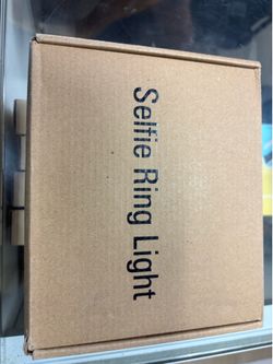 Selfie ring light