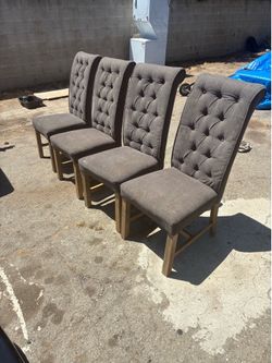 Grey chairs