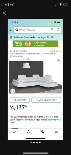 Leather Couch 