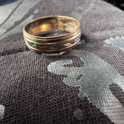 Two beautiful 14k rose gold rings