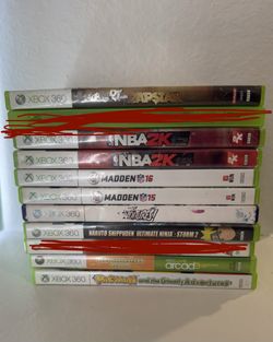 Xbox 360 Games Lot