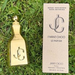 Jimmy Choo “I Want Choo” Parfum (Tester) 4.1 fl.oz For Women