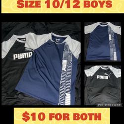 Size 10/12 Boys PUMAS
