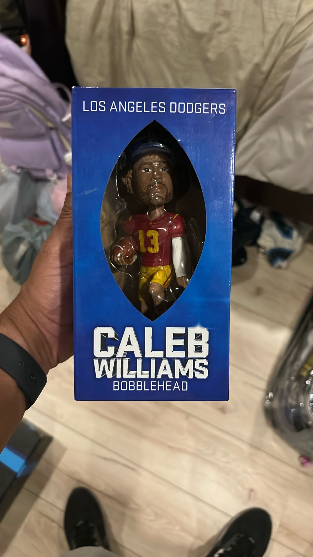 Caleb Williams Los Angeles Dodgers Bobblehead 