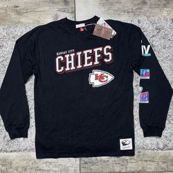 Kansas City Chiefs Mitchell & Ness Long Sleeve Tee