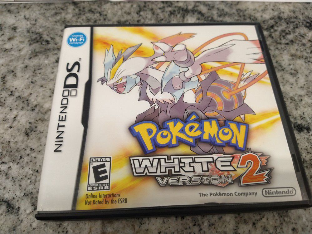 Nintendo DS Pokemon White 2 Version 2012