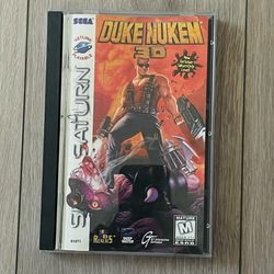 Duke Nukem 3D Sega Saturn RARE