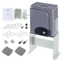 Automatic Sliding Gate Opener 1400 lb 40 ft Gates 110V Chain Drive