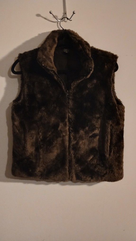 Faux Fur Vest