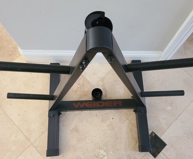 WEIDER WEIGHT TREE WITH BAR HOLDER