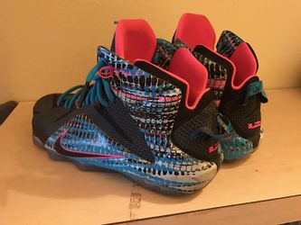 Lebron 12 shop blue lagoon