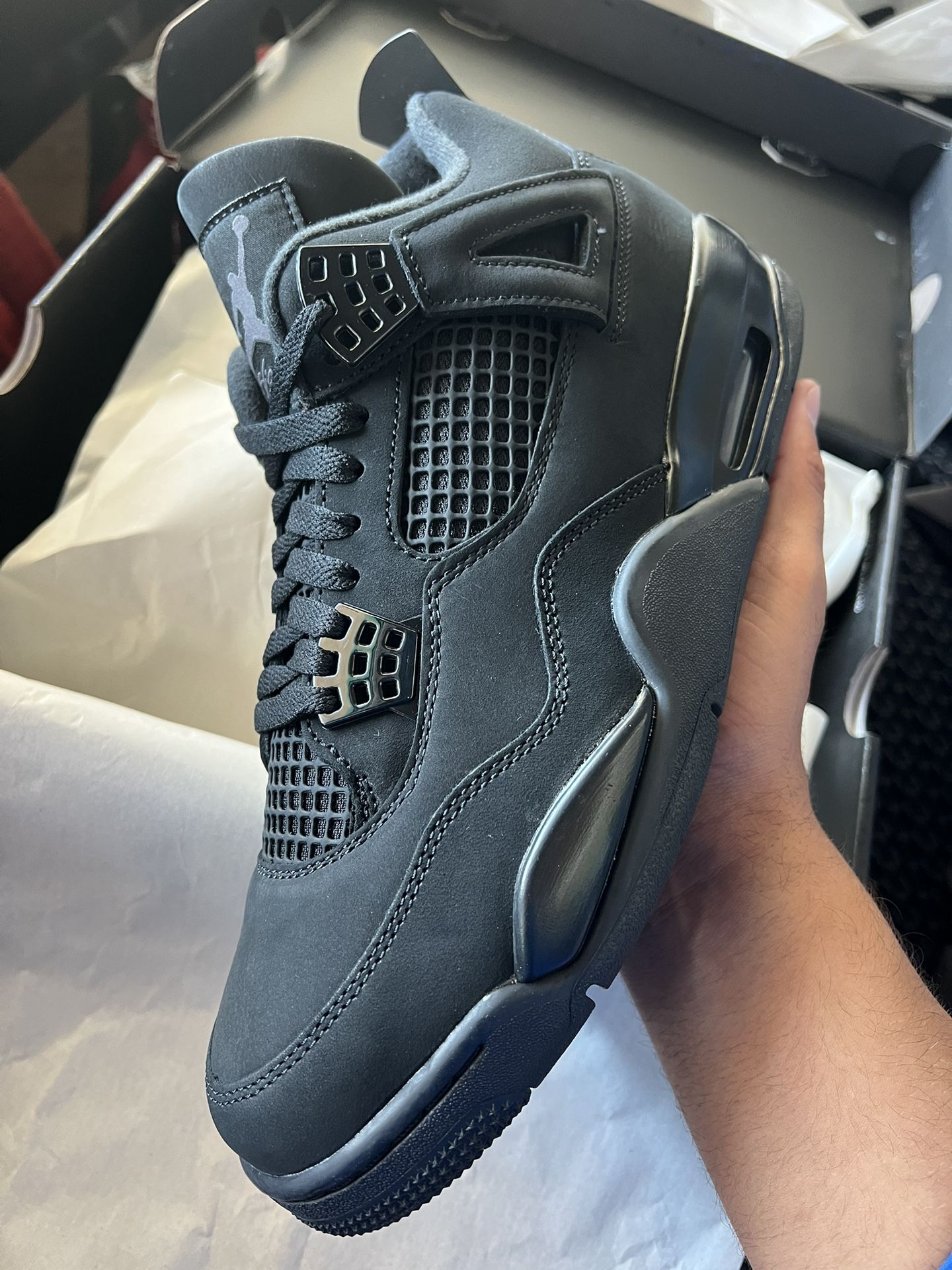 Jordan 4 Black Cat Size 11 And Size 12