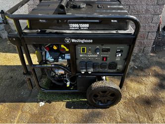 15,000 watt Westinghouse generator