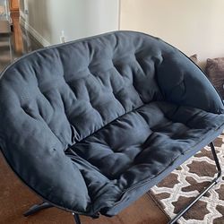 Black Collapsible Couch