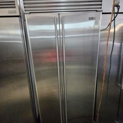 36" SUB ZERO BUILT IN STAINLESS STEEL REFRIGERATOR 