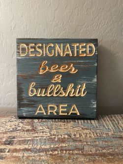 Wooden Sign