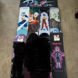 PRIMITIVE DRAGON BALL SUPER SKATEBOARDS/GRIP TAPE/WHEELS