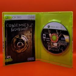 Condemned 2: Bloodshot (Microsoft Xbox 360) Complete w/Manual, Tested & Working