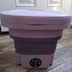 Portable 8L Purple Washing Machine