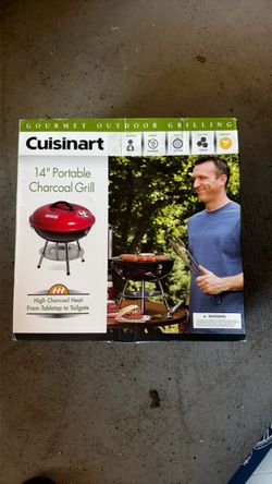 14” Portable Charcoal Grill