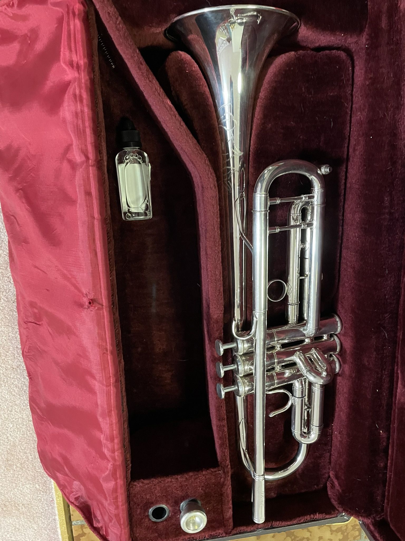 Yamaha Nickel Plated Trumpet