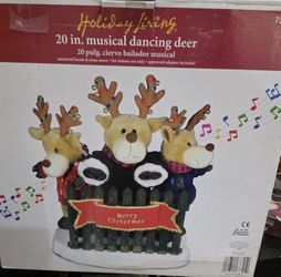 20 Inch Musical Dancing Deer