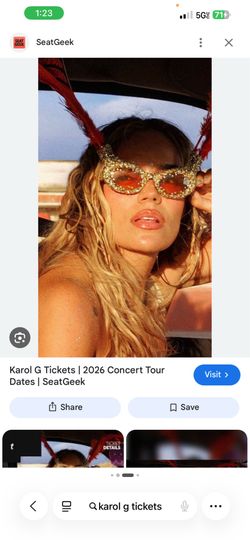 Karol g ticket 8/14
