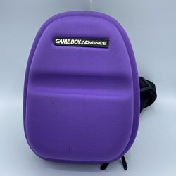 Nintendo Game Boy Advance  Carrying Case Purple  Bag Soft Shell Sling Travel