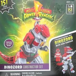 new sealed power rangers dimozord construction set