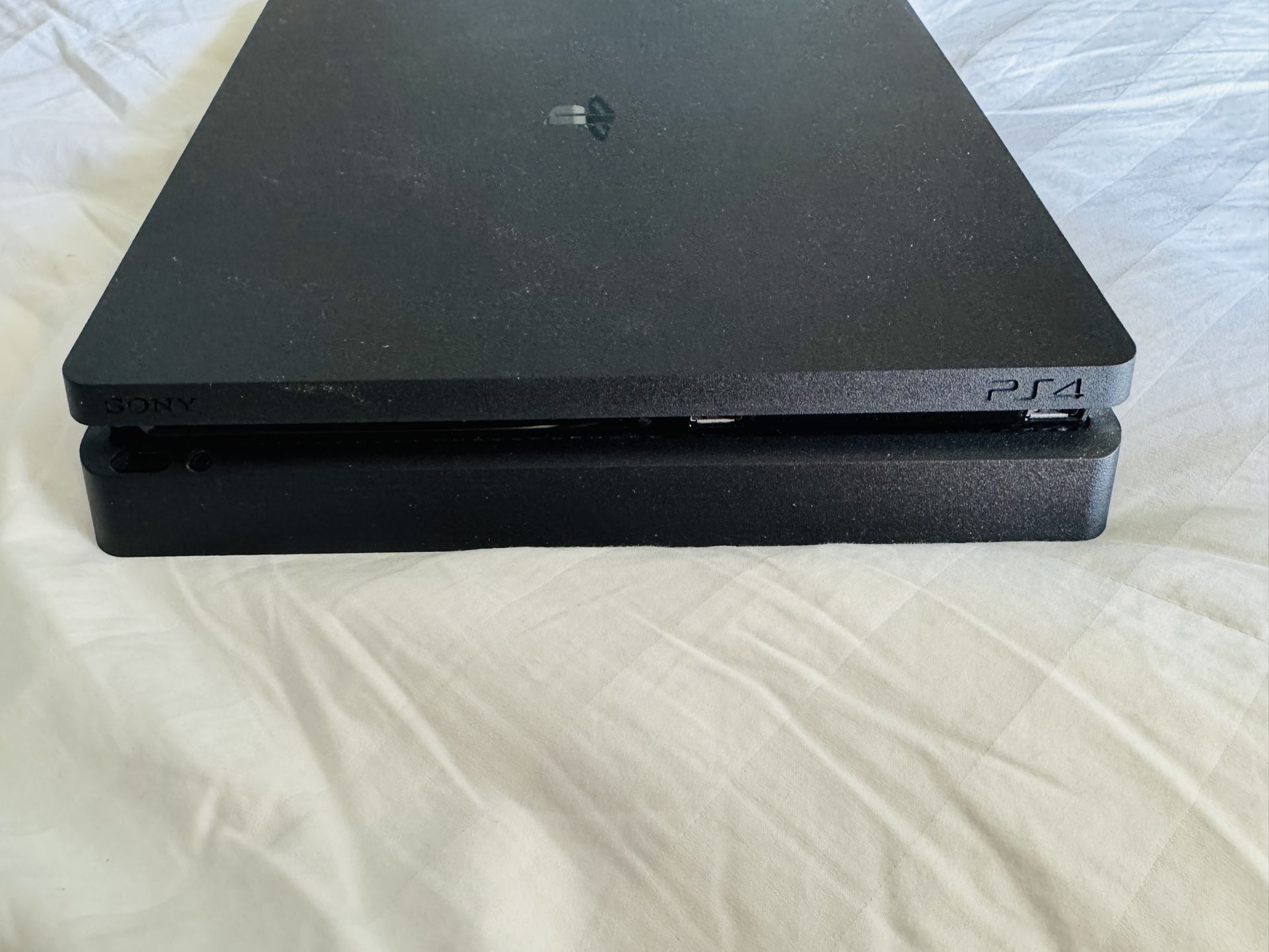 PS4, 1TB, Charger, 2 Controllers, Cables, & 4 Games - Great Condition