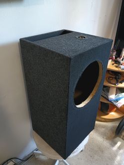 Brand New 12" Subwoofer box (((Slot Ported)))