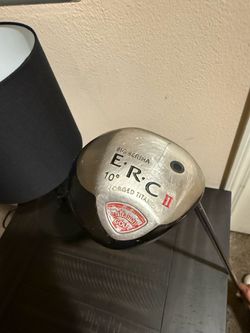 Callaway Big Bertha E.R.C. II 10° RH 1-Wood Driver Regular Graphite Titanium