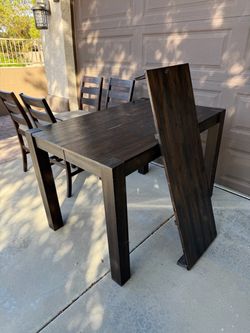 Table and chairs