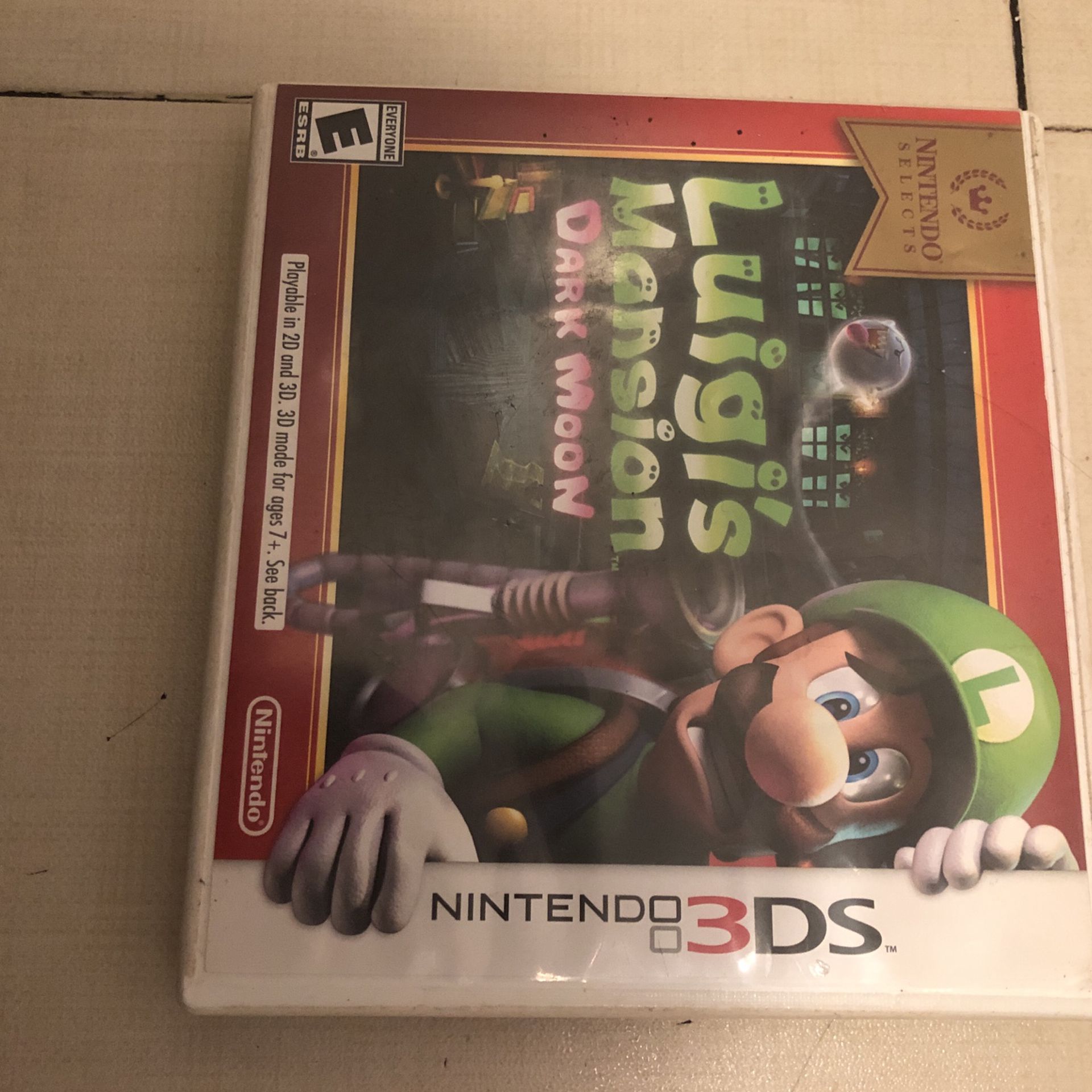 Luigi’s Mansion Dark Noon 3Ds