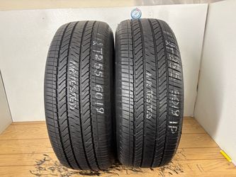 2 tires 255 60 19 Bridgestone alenza as02 high tread
