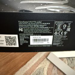 27” Computer Viewsonic Monitors