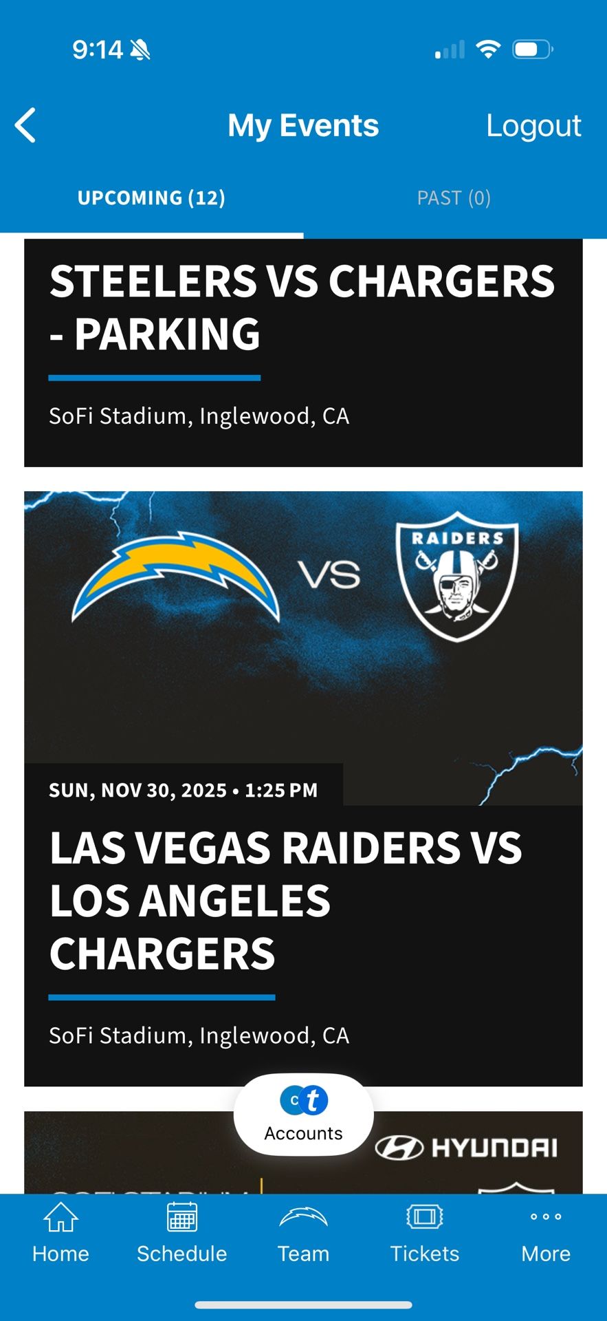 Los Ángeles Chargers Vs Raiders