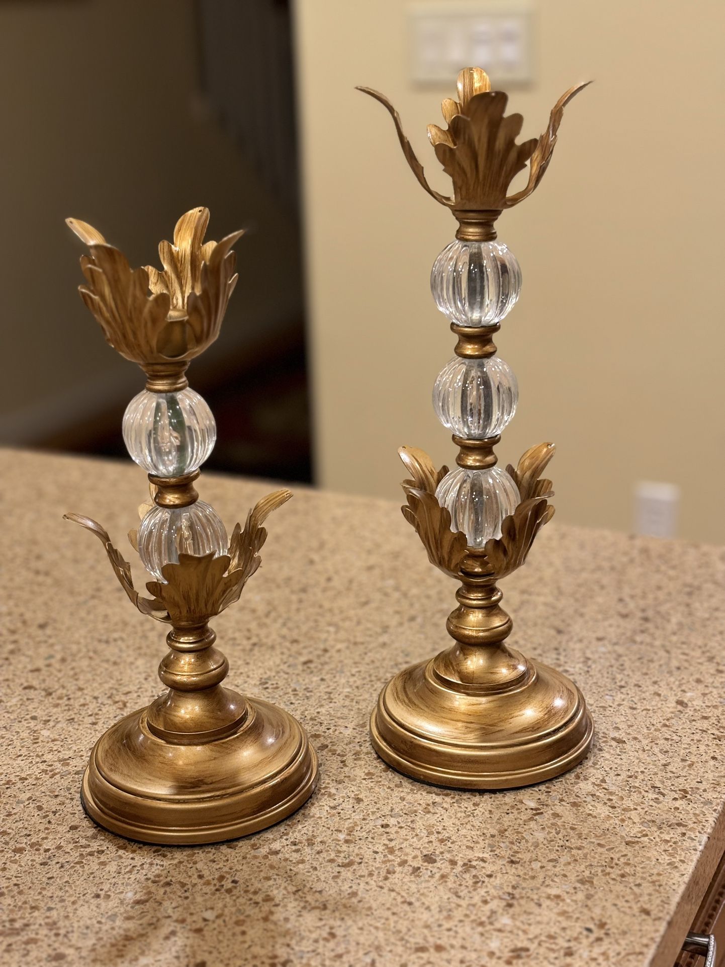 Set Of Candle Holders. 