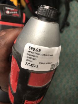 Impact Drill , Tools-Power MILWAUKEE w/ Battery