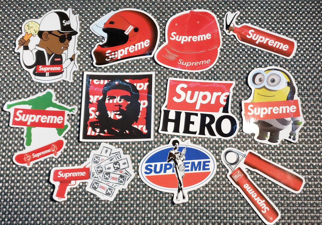 Supreme Waterproof Stickers