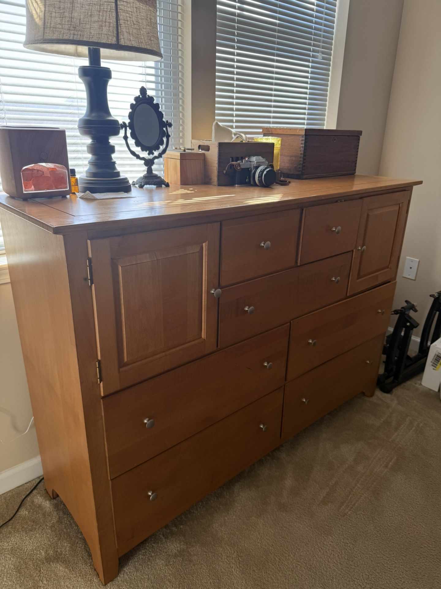 Solid Wood Dresser 