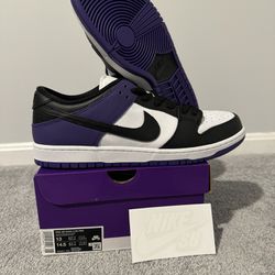 Nike SB Dunk Low Court Purple Size 13M