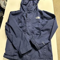 The North Face Dryvent Rain / Wind Breaker Jacket Boy's size S 7/8Lightweight
