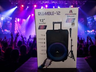 Rumble-12 speaker