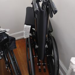 New Reclining Wheelchair With Leg Extensions 