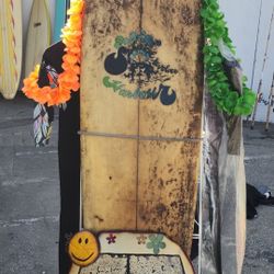 Surfboards, Skateboards, Skimboards And Wet Suits