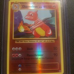 Charmeleon reverse holo 2016