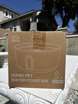 Cat Water Fountain Stainless Steel