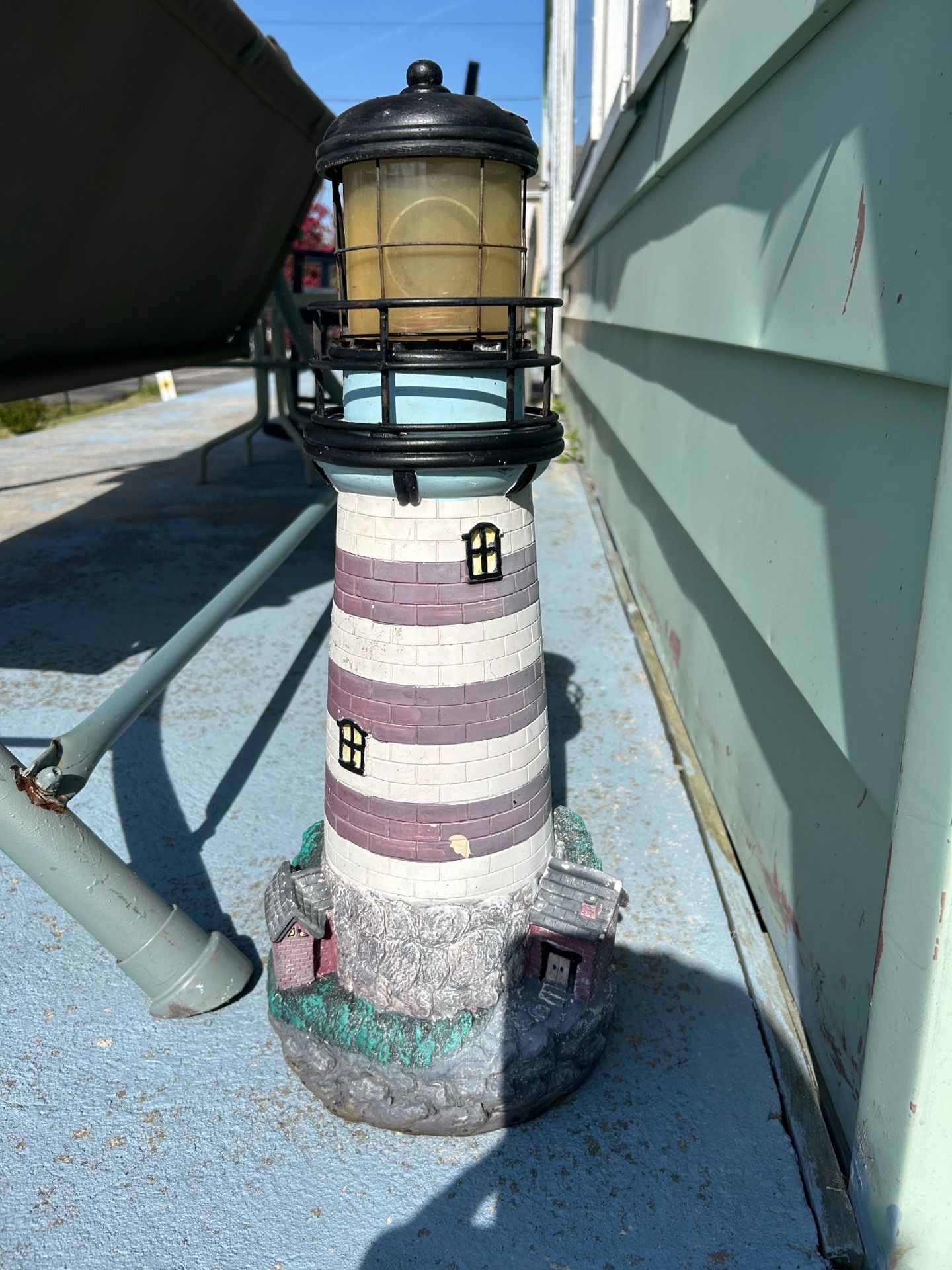 Ligthouse with attached light keepers cottage